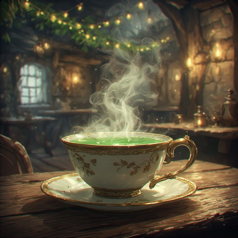 Lighting supplies An AI-generated image of lighting supplies that include candles, parchment and stationery, envelopes, scrolls, quills, ink, and sealing wax.